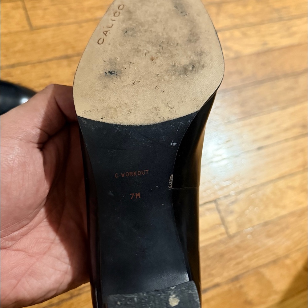 Calico Black Women's Heels - Picture 2 of 2